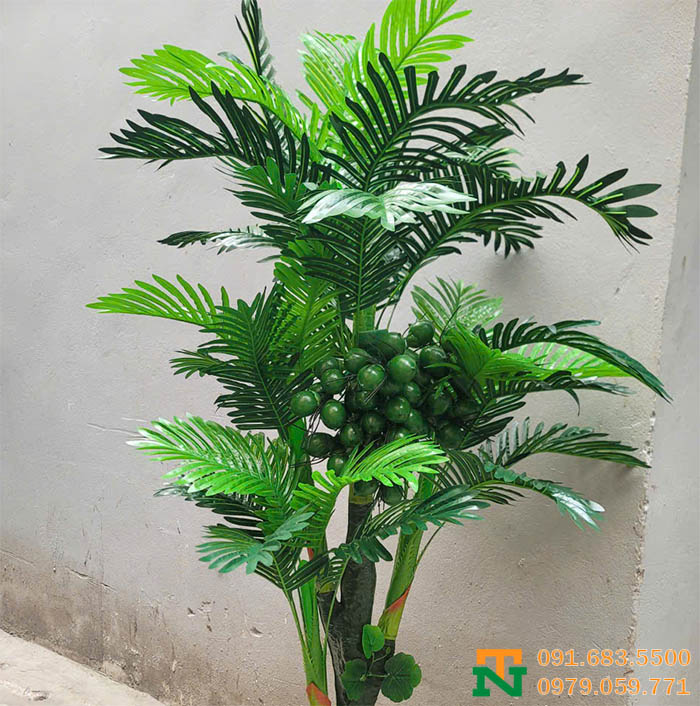 Trầu cau giả sẵn buồng cau