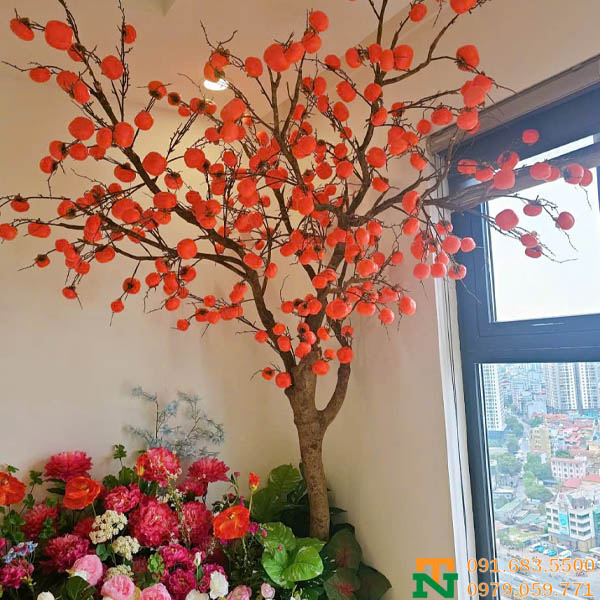Cây hồng giả to decor