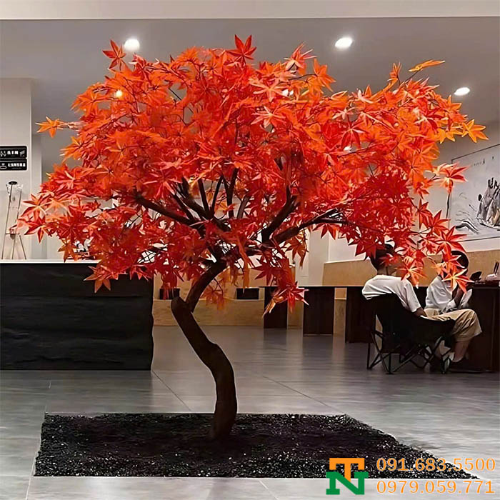 Cây phong nhân tạo cực đẹp