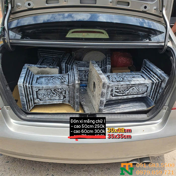 Chậu đôn chữ I kê chậu giá tốt