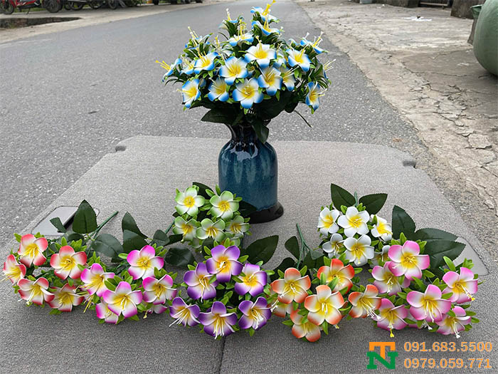 Cụm hoa sứ nhân tạo đẹp