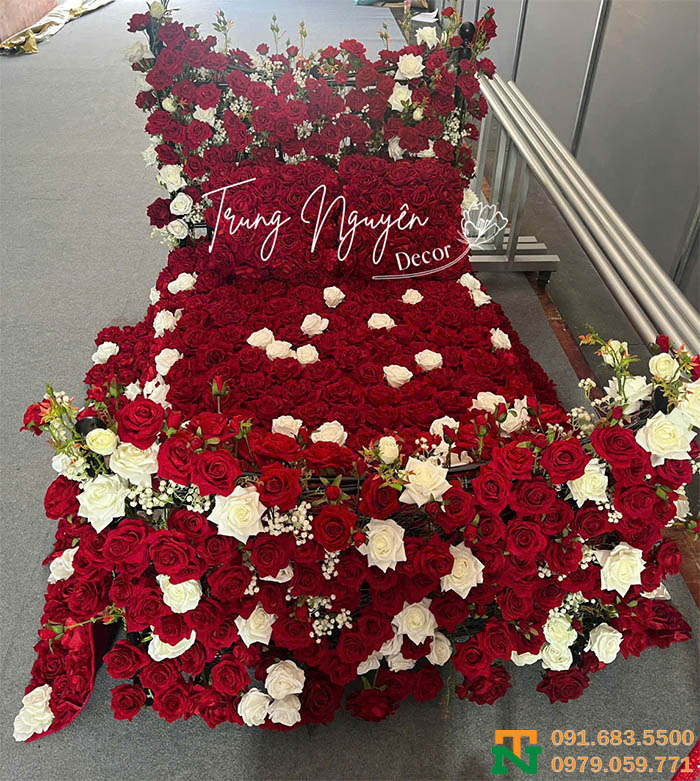 Giường hoa hồng đẹp