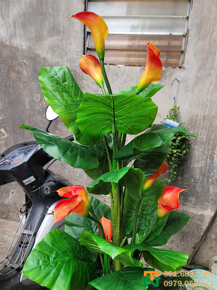 Hoa rum nhân tạo giá tốt đẹp