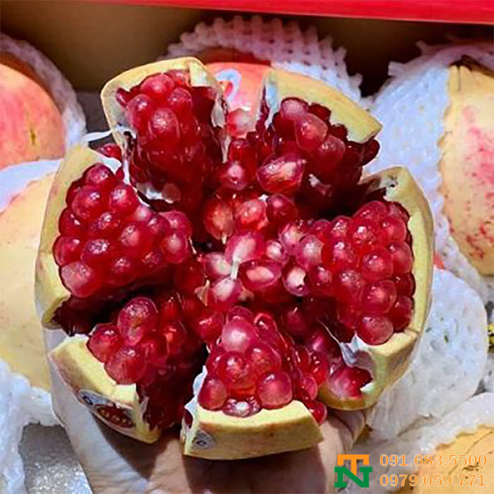 Lựu thái ăn quả đỏ ngon