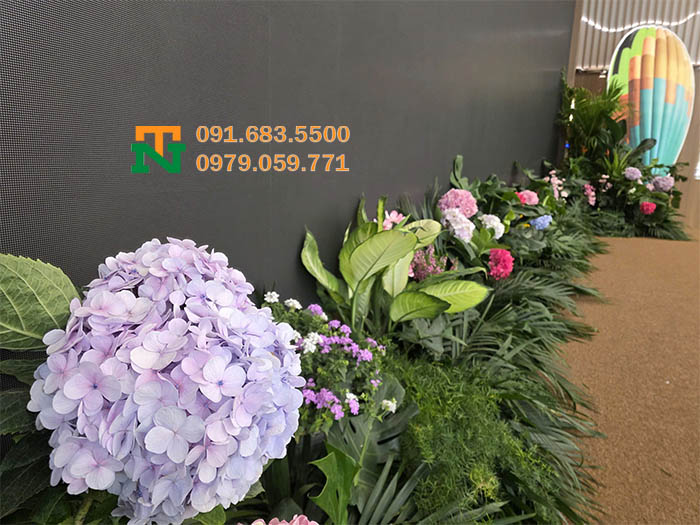 Hoa giả trang trí sự kiện đẹp
