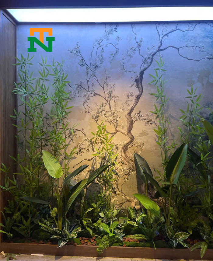 thi công tiểu cảnh trúc quân tử decor